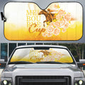 Melbourne Horse Racing Auto Sun Shade Vintage Floral Equestrian Rider