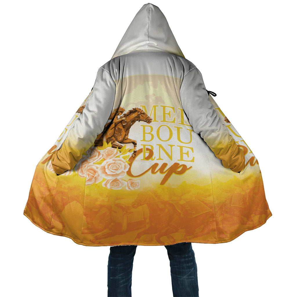 Melbourne Horse Racing Cloak Vintage Floral Equestrian Rider