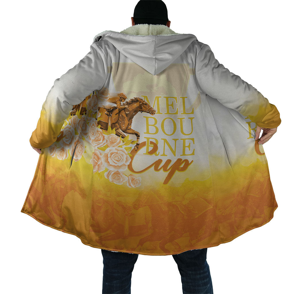 Melbourne Horse Racing Cloak Vintage Floral Equestrian Rider