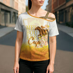 Melbourne Horse Racing Cross Shoulder Shirt Vintage Floral Equestrian Rider
