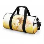 Melbourne Horse Racing Duffle Bag Vintage Floral Equestrian Rider