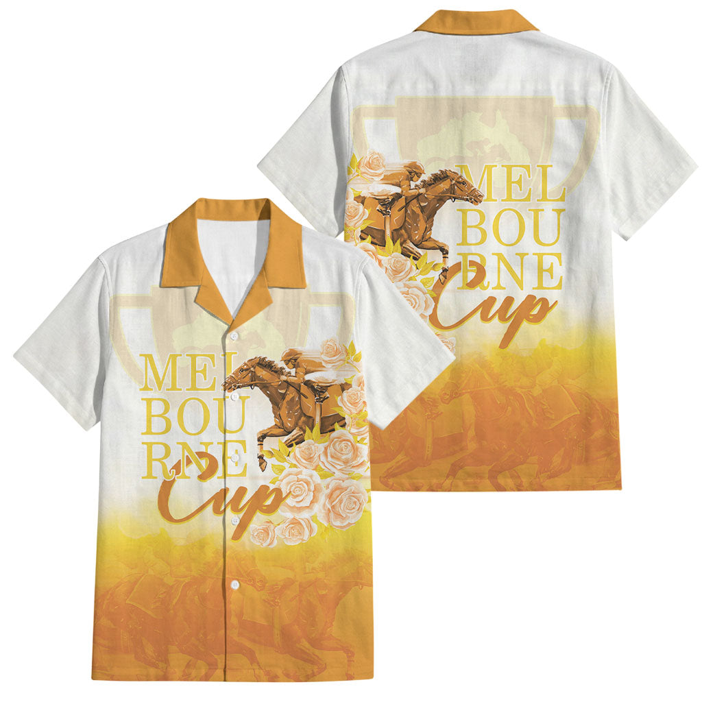Melbourne Horse Racing Family Matching Off Shoulder Maxi Dress and Hawaiian Shirt Vintage Floral Equestrian Rider