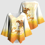 Melbourne Horse Racing Kimono Sleeve Blouse Vintage Floral Equestrian Rider