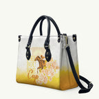 Melbourne Horse Racing Leather Bag Vintage Floral Equestrian Rider
