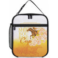 Melbourne Horse Racing Lunch Bag Vintage Floral Equestrian Rider