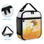 Melbourne Horse Racing Lunch Bag Vintage Floral Equestrian Rider