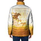 Melbourne Horse Racing Padded Jacket Vintage Floral Equestrian Rider