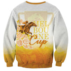 Melbourne Horse Racing Sweatshirt Vintage Floral Equestrian Rider