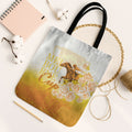 Melbourne Horse Racing Tote Bag Vintage Floral Equestrian Rider