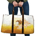 Melbourne Horse Racing Travel Bag Vintage Floral Equestrian Rider