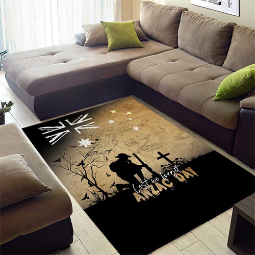 Australia ANZAC Day Area Rug Battle Of Fromelles Lest We Forget