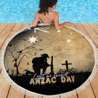 Australia ANZAC Day Beach Blanket Battle Of Fromelles Lest We Forget