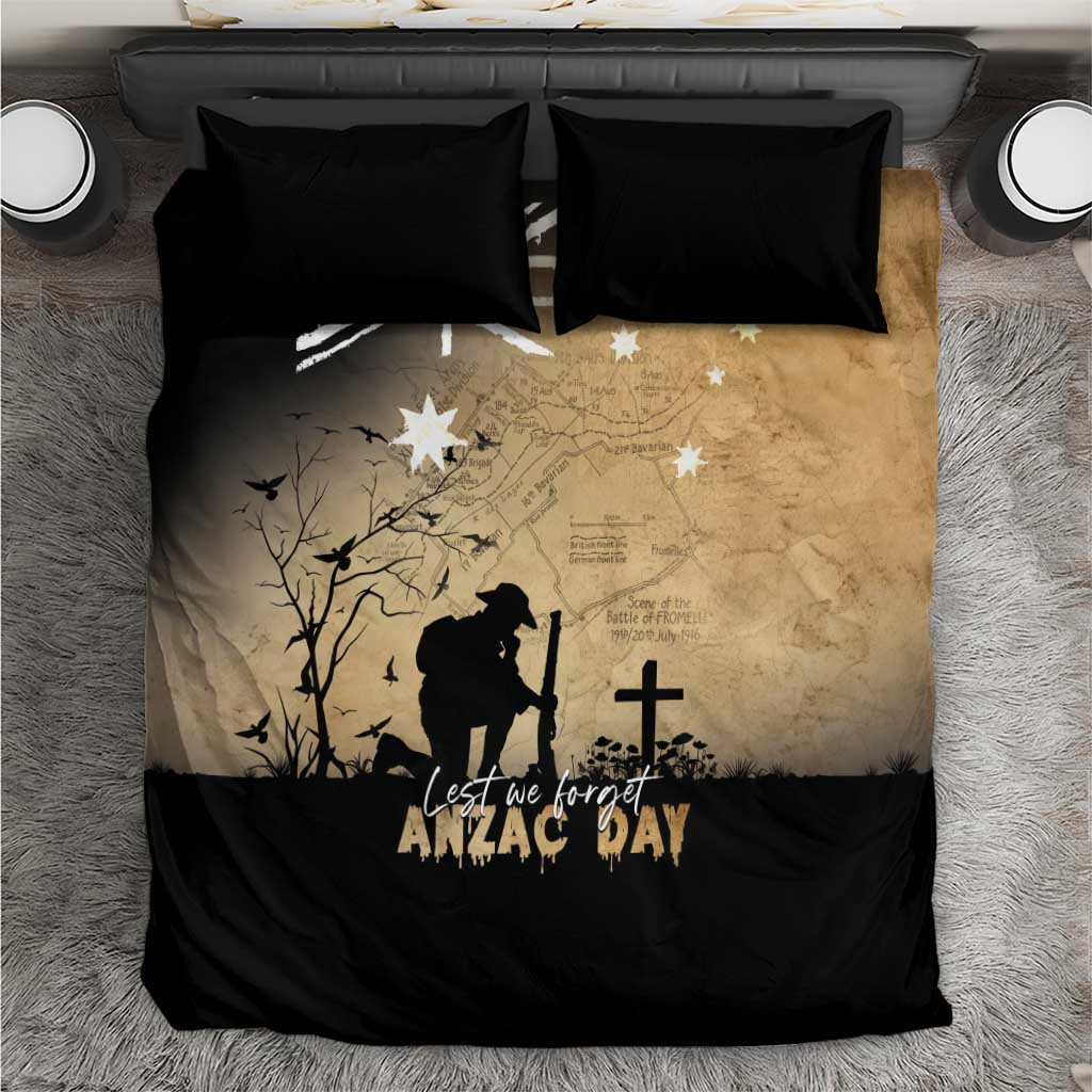 Australia ANZAC Day Bedding Set Battle Of Fromelles Lest We Forget