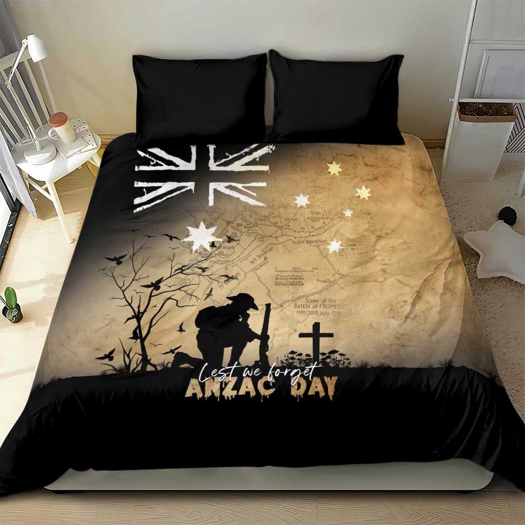 Australia ANZAC Day Bedding Set Battle Of Fromelles Lest We Forget