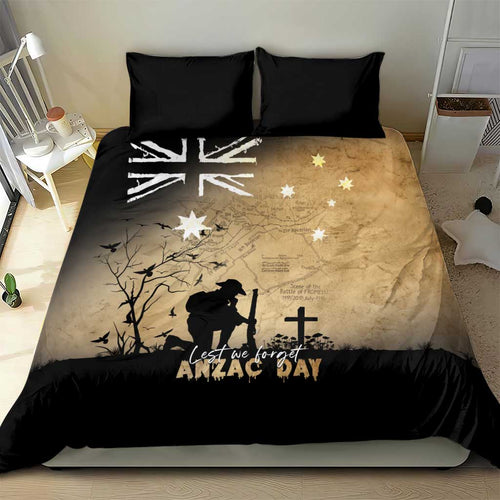 Australia ANZAC Day Bedding Set Battle Of Fromelles Lest We Forget