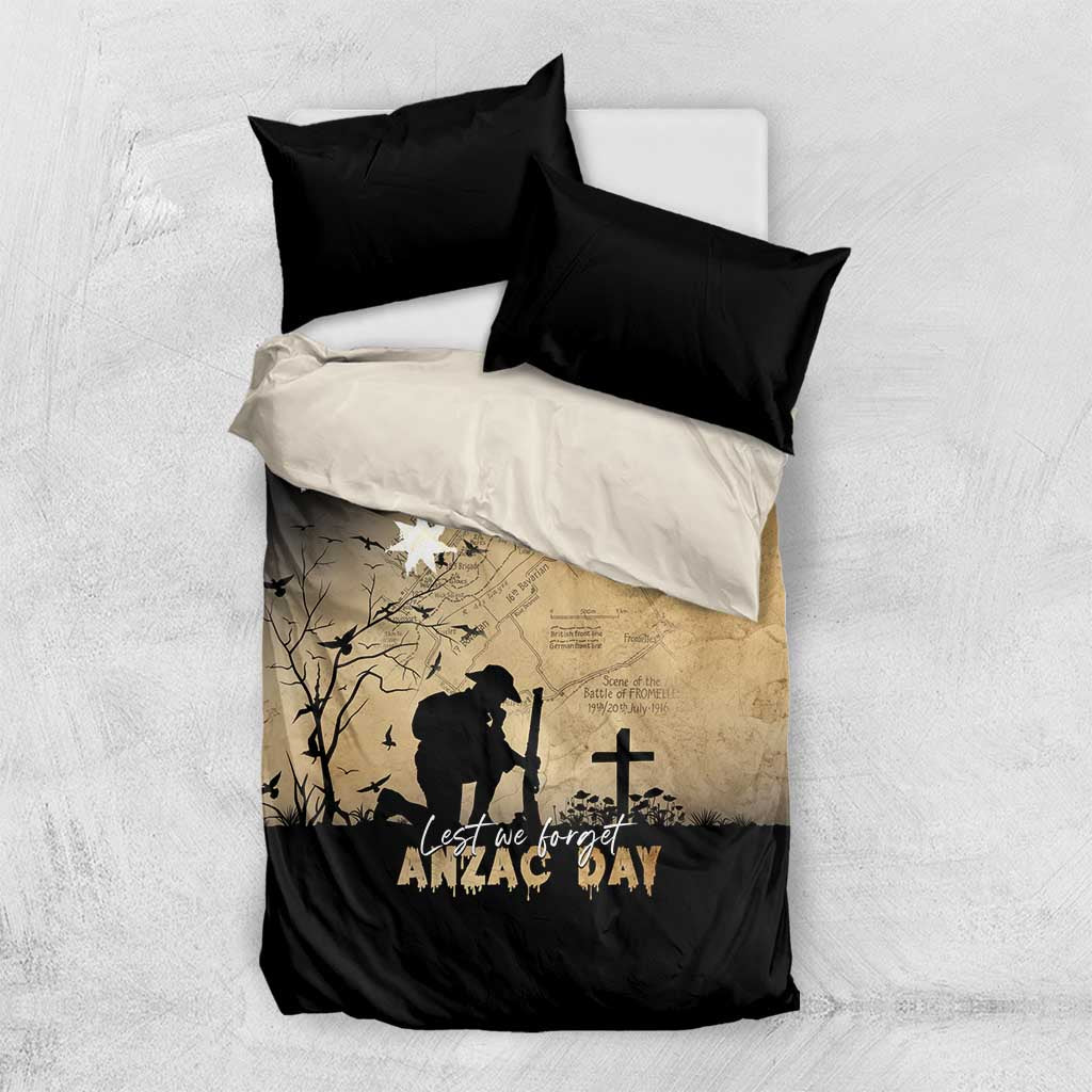 Australia ANZAC Day Bedding Set Battle Of Fromelles Lest We Forget