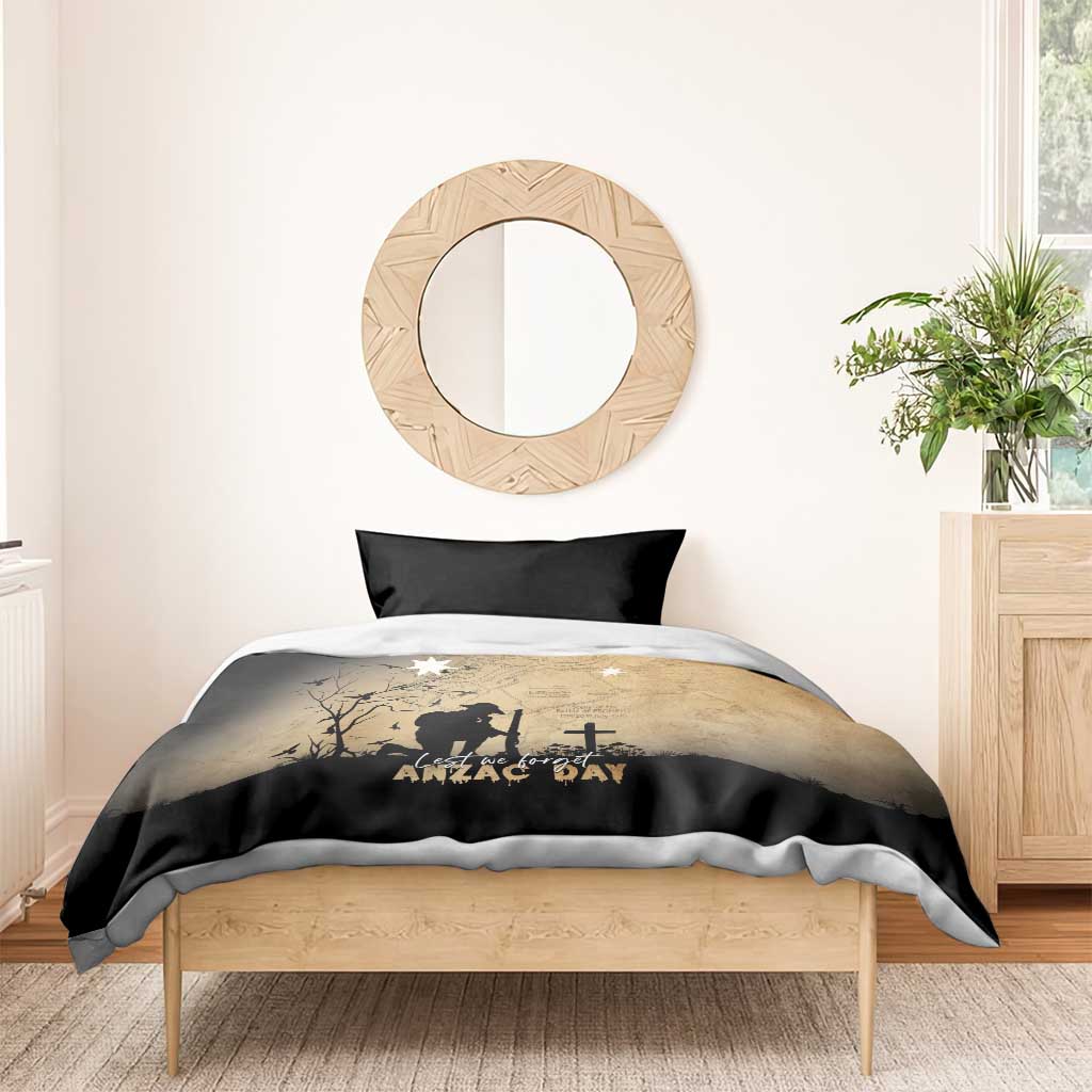 Australia ANZAC Day Bedding Set Battle Of Fromelles Lest We Forget