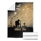 Australia ANZAC Day Blanket Battle Of Fromelles Lest We Forget