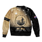 Australia ANZAC Day Bomber Jacket Battle Of Fromelles Lest We Forget