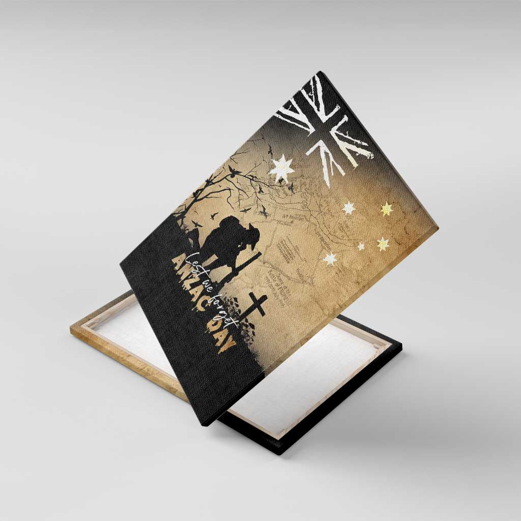 Australia ANZAC Day Canvas Wall Art Battle Of Fromelles Lest We Forget