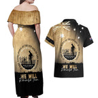 Australia ANZAC Day Couples Matching Off Shoulder Maxi Dress and Hawaiian Shirt Battle Of Fromelles Lest We Forget