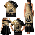 Australia ANZAC Day Family Matching Tank Maxi Dress and Hawaiian Shirt Battle Of Fromelles Lest We Forget