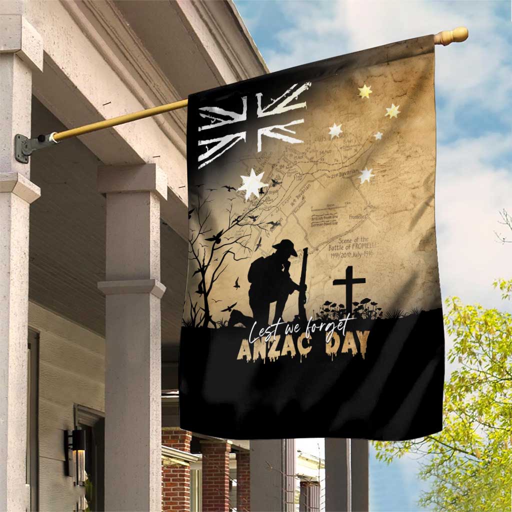 Australia ANZAC Day Garden Flag Battle Of Fromelles Lest We Forget