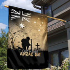 Australia ANZAC Day Garden Flag Battle Of Fromelles Lest We Forget