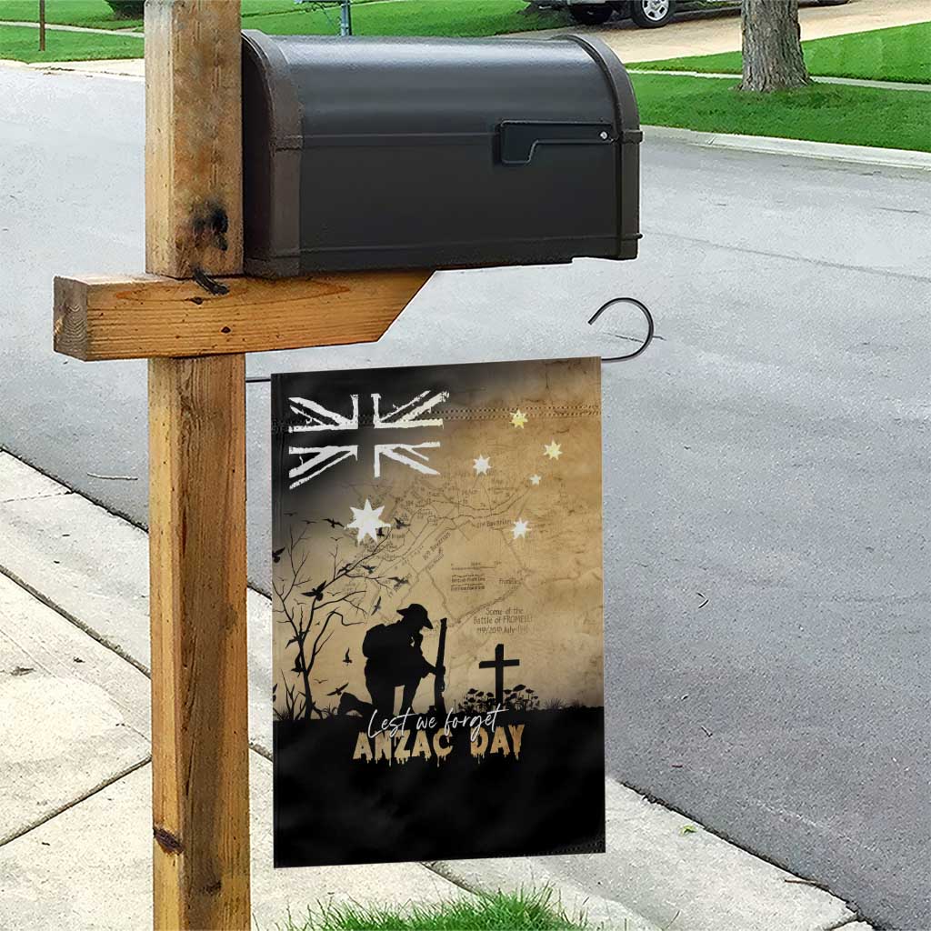 Australia ANZAC Day Garden Flag Battle Of Fromelles Lest We Forget