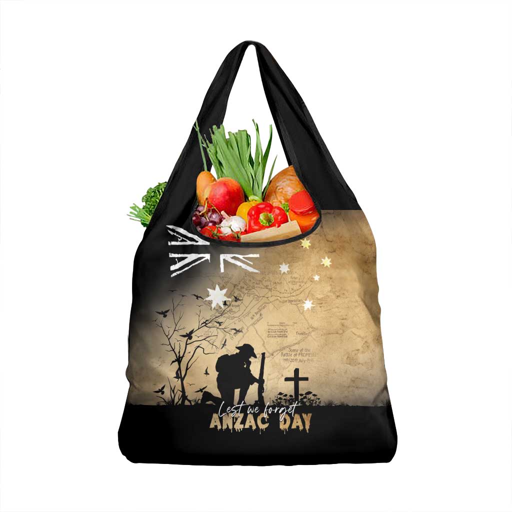 Australia ANZAC Day Grocery Bag Battle Of Fromelles Lest We Forget