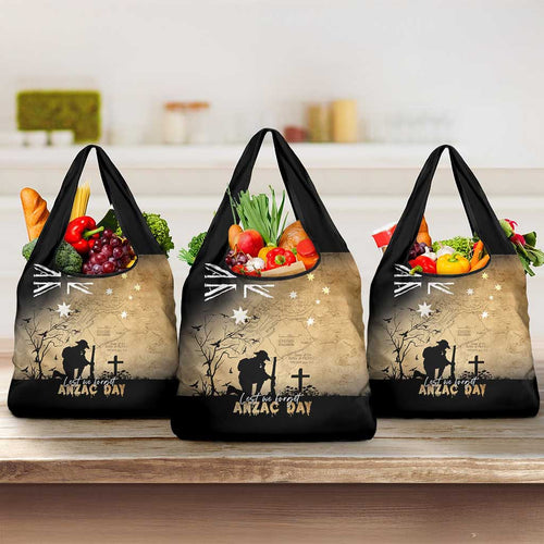 Australia ANZAC Day Grocery Bag Battle Of Fromelles Lest We Forget