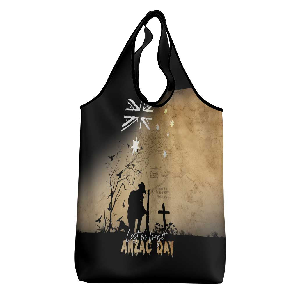 Australia ANZAC Day Grocery Bag Battle Of Fromelles Lest We Forget