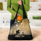 Australia ANZAC Day Grocery Bag Battle Of Fromelles Lest We Forget