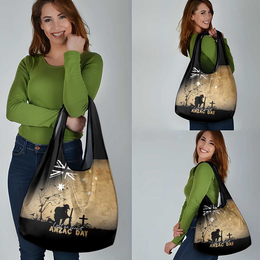Australia ANZAC Day Grocery Bag Battle Of Fromelles Lest We Forget