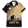 Australia ANZAC Day Hawaiian Shirt Battle Of Fromelles Lest We Forget