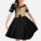 Australia ANZAC Day Kid Short Sleeve Dress Battle Of Fromelles Lest We Forget