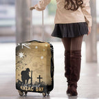 Australia ANZAC Day Luggage Cover Battle Of Fromelles Lest We Forget