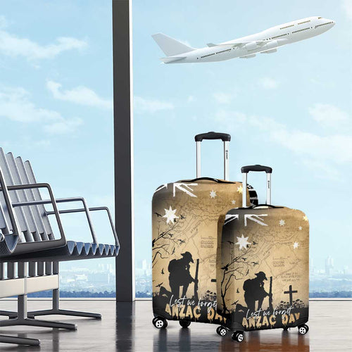Australia ANZAC Day Luggage Cover Battle Of Fromelles Lest We Forget