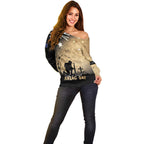 Australia ANZAC Day Off Shoulder Sweater Battle Of Fromelles Lest We Forget