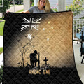 Australia ANZAC Day Quilt Battle Of Fromelles Lest We Forget