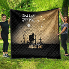 Australia ANZAC Day Quilt Battle Of Fromelles Lest We Forget