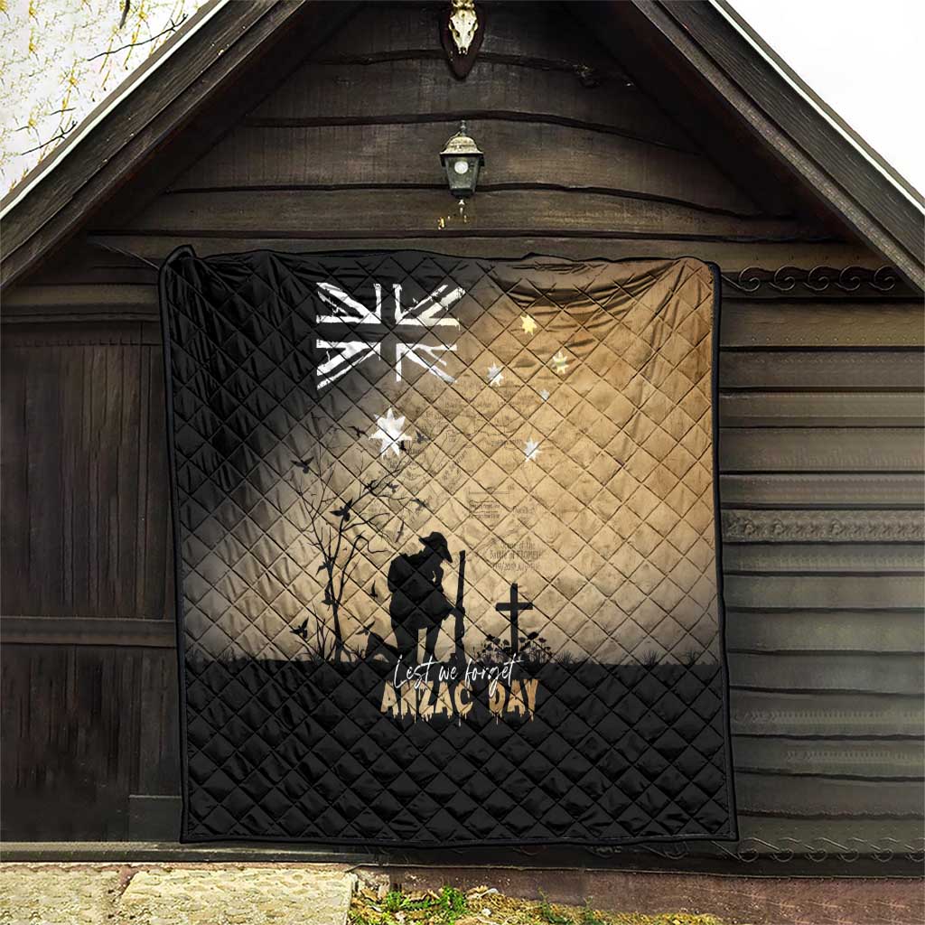 Australia ANZAC Day Quilt Battle Of Fromelles Lest We Forget