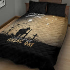 Australia ANZAC Day Quilt Bed Set Battle Of Fromelles Lest We Forget