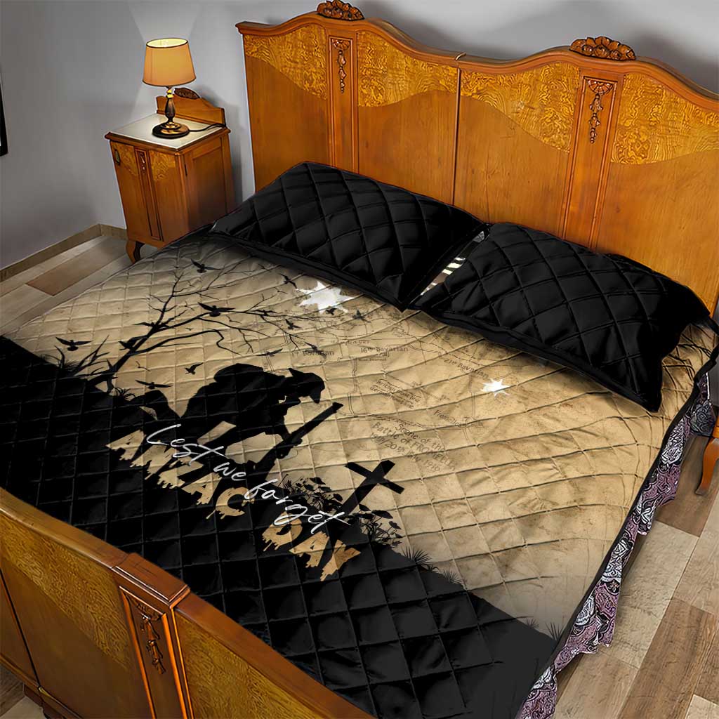 Australia ANZAC Day Quilt Bed Set Battle Of Fromelles Lest We Forget