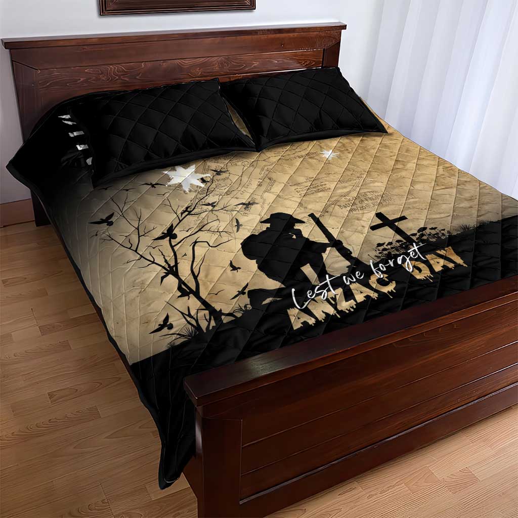 Australia ANZAC Day Quilt Bed Set Battle Of Fromelles Lest We Forget