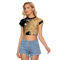 Australia ANZAC Day Raglan Cropped T Shirt Battle Of Fromelles Lest We Forget