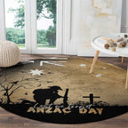 Australia ANZAC Day Round Carpet Battle Of Fromelles Lest We Forget