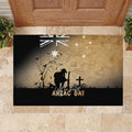 Australia ANZAC Day Rubber Doormat Battle Of Fromelles Lest We Forget