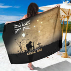 Australia ANZAC Day Sarong Battle Of Fromelles Lest We Forget