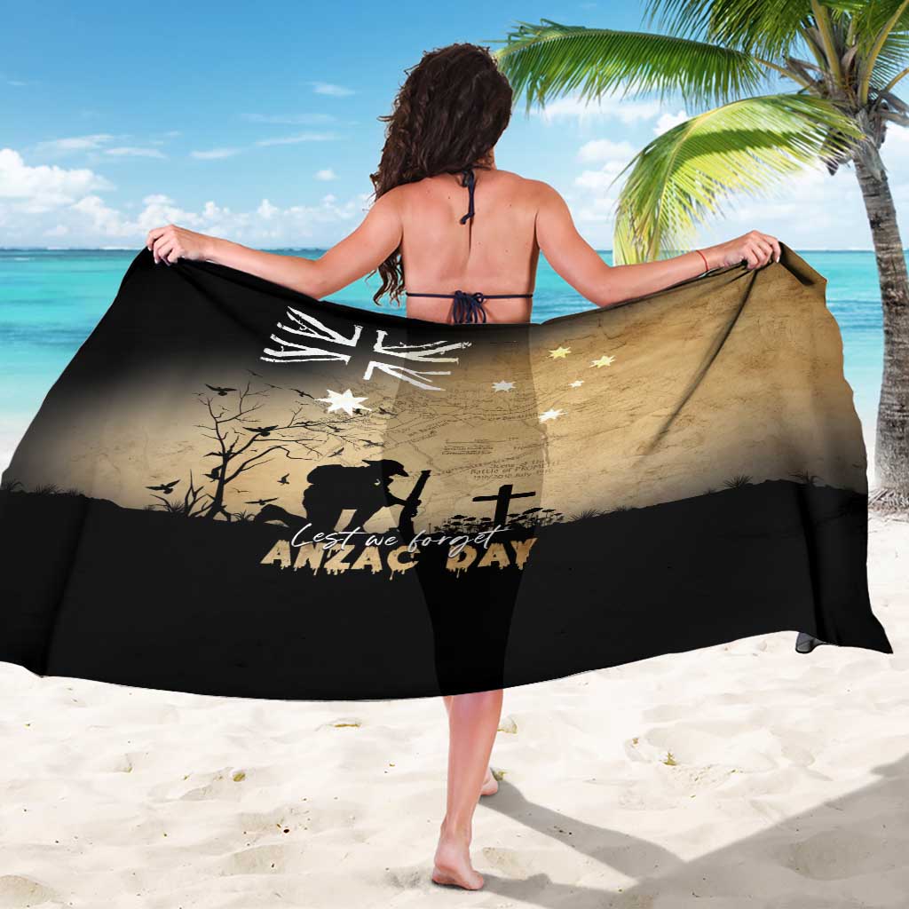 Australia ANZAC Day Sarong Battle Of Fromelles Lest We Forget